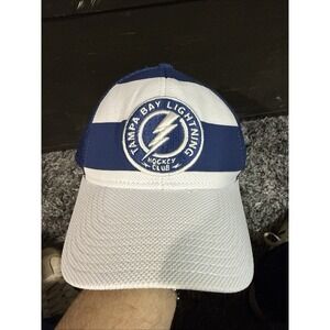 Tampa Bay Lightning Hockey‎ Club Hat Cap Blue Reebok Center Ice Adjustable